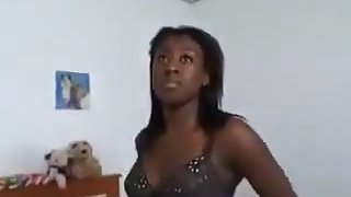 Hard fuck for hot african amateur