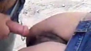 Persian Slut getting fucked outside