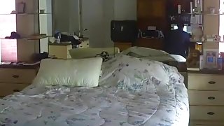 Muff diving and banging on the bed