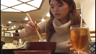 Fornication in the love hotel and dinner with amateur girl