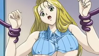 Hot Lesbian Action in Anime Porn Video with Bondage Fun Too