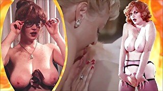 LESBIAN BUSTY REDHEAD best erotic lesbian scenes classic movies Vintage celebrities lick pussy eat