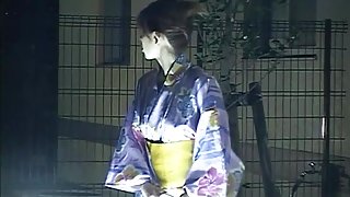 Japanese kimono babe hard fucking Yuki Mochida