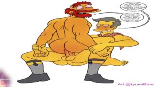 The Simpsons - Straight Friends Joking Around - Straight Gay