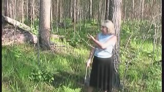 Soldier finds an old lady in the woods and fucks her