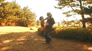 Great looking asian teen sucking cock