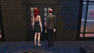 DDSims - Boss fucks wife in front of husband - Sims 4