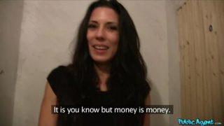 Spanish babe fucks stranger for cash
