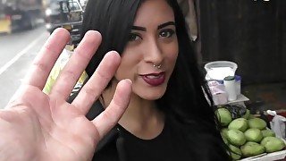 CarneDelMercado - Anette Rios Brunette Latina Colombiana Gets Fucked Hard On Camera By A Big Dick