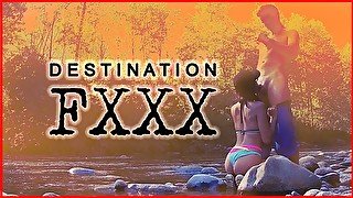 Interracial Couple Fuck By The Public River (Almost Caught!) [onlyfans/destinationfxxx]