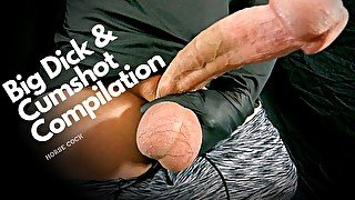 Hot White Guy Solo Male Masturbation  Big Dick and Cumshot Compilation Huge Cock Big Dick Daddy POV