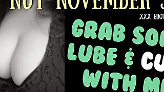 No Nut November JOI Challenge (Erotic ASMR Audio) with British Accent MILF