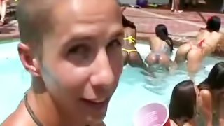 Pool Side Sex With Bikinis