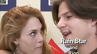 Best pornstar Rain Star in exotic cunnilingus, cumshots xxx video