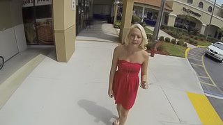Attractive Blonde With Natural Tits Getting Feasted In A POV Shoot