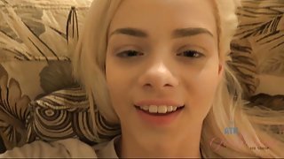 Elsa Jean is about to leave but lets you cum on her one last
