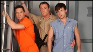 Prison guard Trevor Knight fucks inmates Ari Sylvio & Tucker Scott