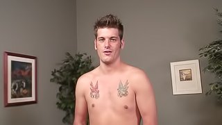 Chase Evans loses his mind on a huge black cock