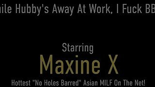 Wife Will Play When Hubby Is Away! Cock Sucking Asian Maxine X Likes Dick!