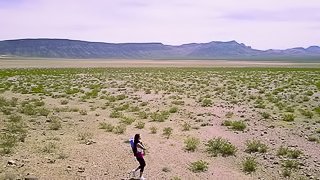 Sex way out in the desert with a slutty pornstar