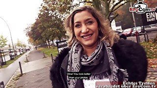 German arab bitch danka biamond street pick up