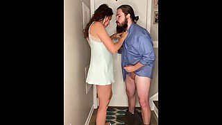 Husband Fucks Wife After Work.