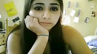 Epic cutie plays a sex game with her bf online. i show my cock, you show your tits. i jerk my dick, you rub your pussy !