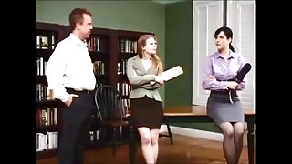 Nice Lady give Man Spanking in the Room (part1)