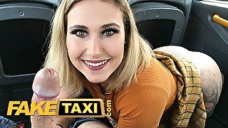 Fake Taxi - Red August Pays Her Driver John In Pussy Since She Didn't Have Pound Notes