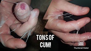 Mountains of Cum all over me!