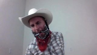 Double Bitgagged Cowboy
