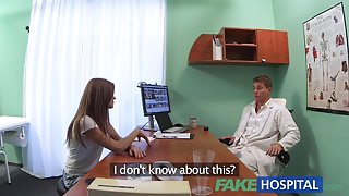 Fake Hospital Doctor fucks patients tight pussy
