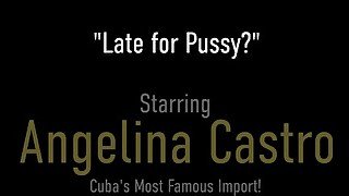 Angry (Horny) BBW Angelina Castro Gets Pussy Eaten And Cum On Her Huge Tits