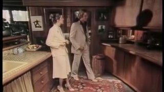 Vintage porn of two hot girls and one guy in a hot tub