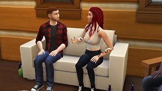 DDSims cheats on boyfriend while he - Sims 4