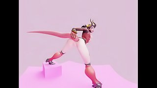 Overwatch Mercy Anal 4K 60FPS VR [Animation by Likkezg]