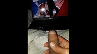 masturbating watching porn part 2