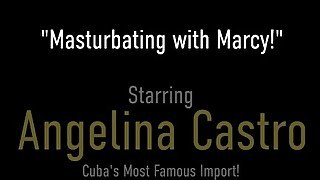 Big Ass Marcy Diamond N Curvy Cuban Angelina Castro Finger Their Wet Cunts!