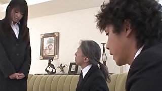 Old males smacking Kotomi Asakura?s young holes - More at Pissjp com