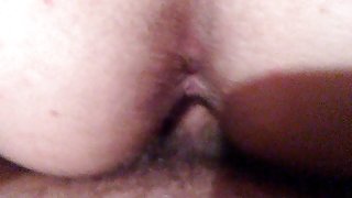 Hubby and wifey bj close-up doggy style and cumshot