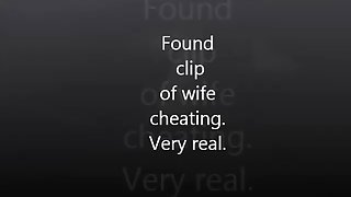 real cheating wife