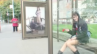 Public sex turns this leggy girl on and they do it all over town