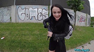 British Babe Gets Creampied Outdoors 1 - Public Agent