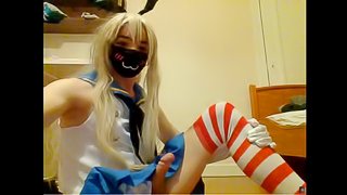 Shimakaze crossplayer body exposed