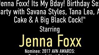 Jenna Foxx Wants Some Cream In Her BD Cake With Tana Lea & Savana Styles!