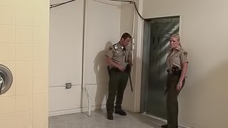 Police man in uniform ravishing tight pussy hardcore in ffm