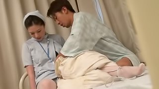 Sexy nurse appeared to be a damn filthy cock rider