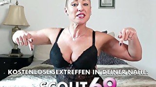 German stepmom &amp; Teach&nbsp;Guy How to Fuck in 3some
