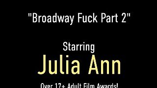 Center Stage Blonde Cougar Julia Ann Is The Star Of This Ass Fucking Show!