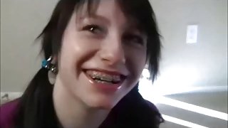 Ponytail And Braces POV Tugjob